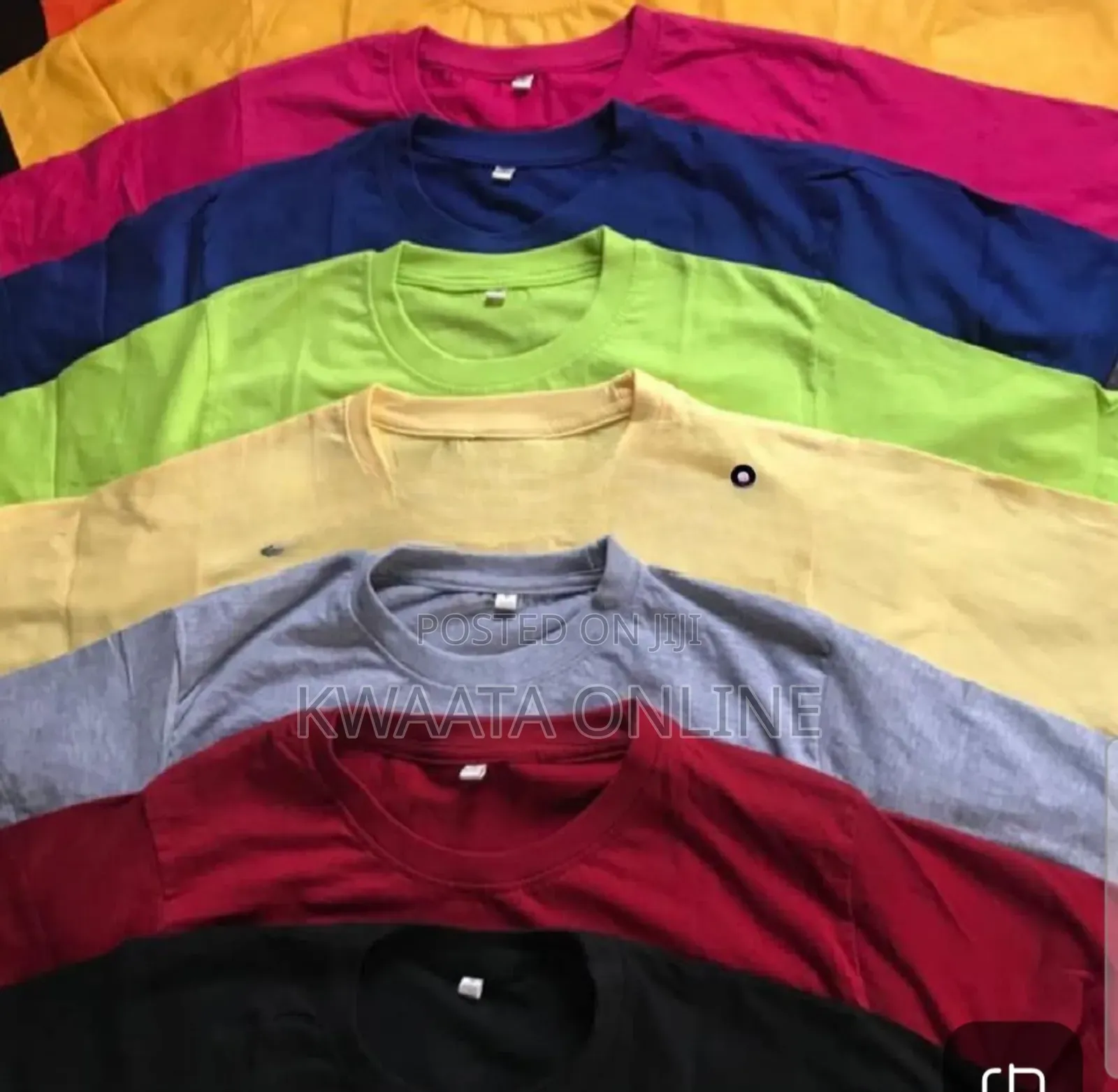 Round Neck High Grade Quality T-Shirts -All Colors