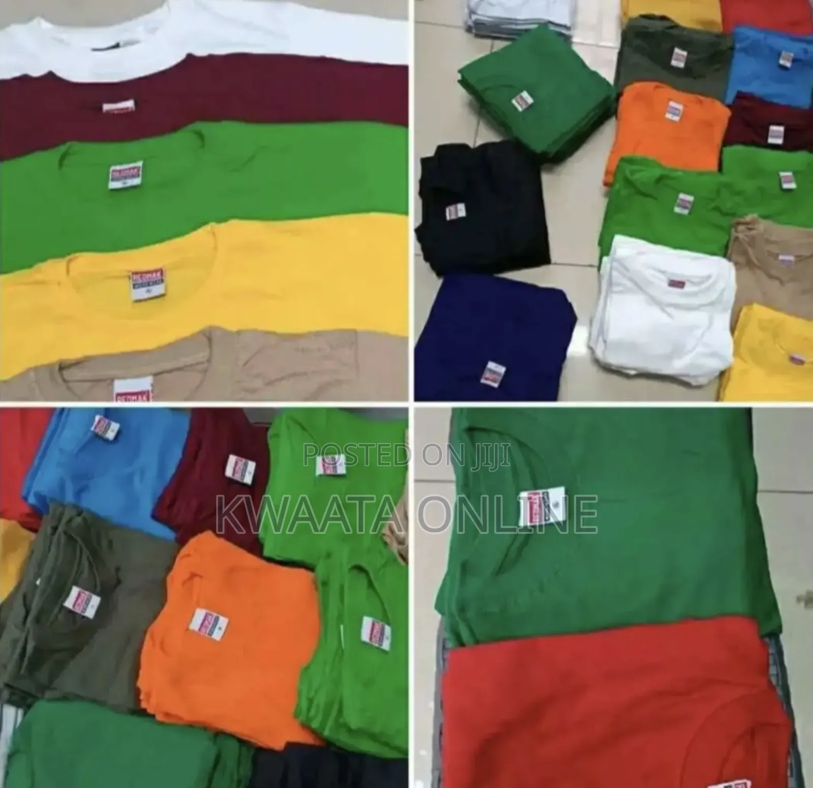 Round Neck High Grade Quality T-Shirts -All Colors
