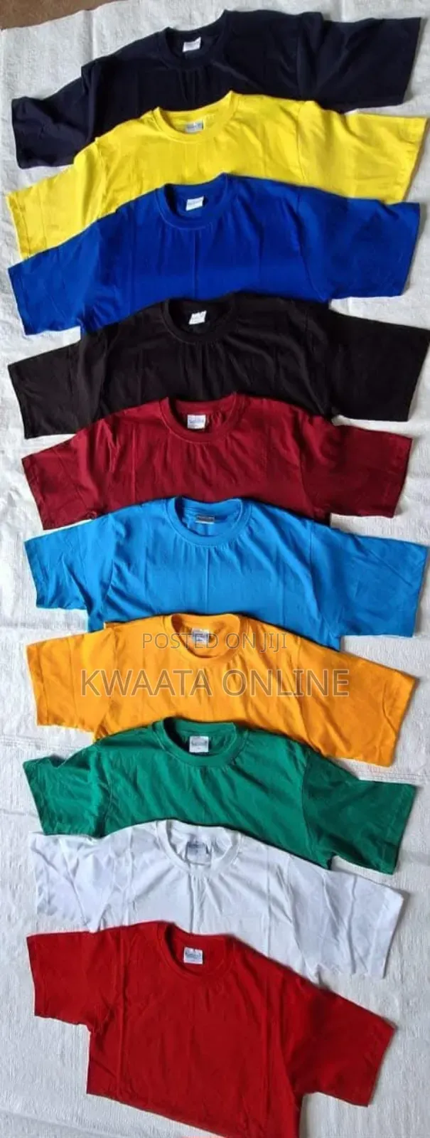 Round Neck High Grade Quality T-Shirts -All Colors