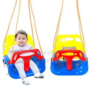 3in1 in/Outdoor Kids/Baby Plastic Swing With Adjustable Rope