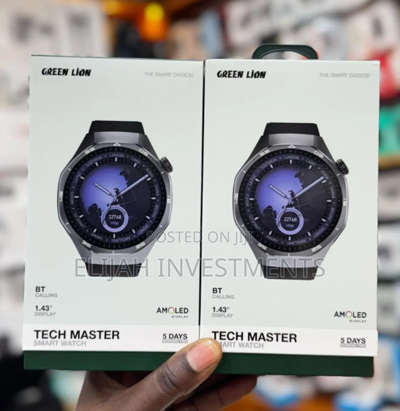Green Lion Tech Master Smart Watch
