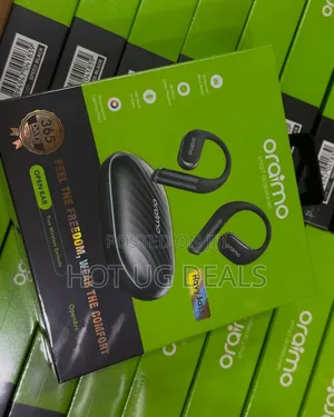 Oraimo Openarc Open-ear True Bass Wireless Earbuds - Black