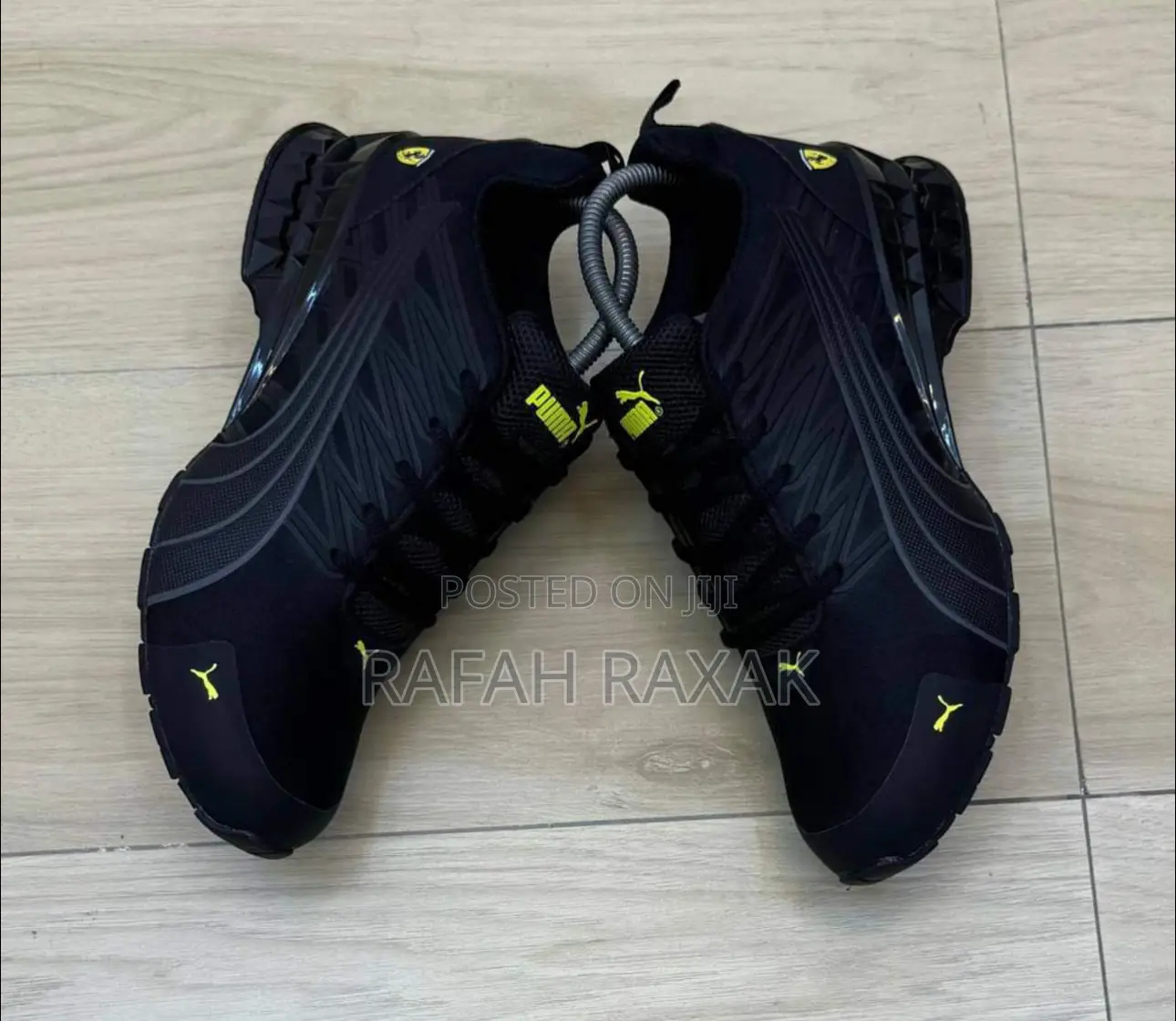 Original Men’S Puma Ferrari Sport Trial Black Luxury Sneaker