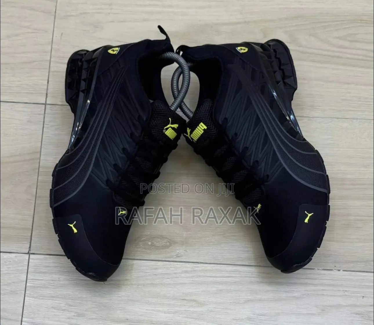 Original Men’S Puma Ferrari Sport Trial Black Luxury Sneaker