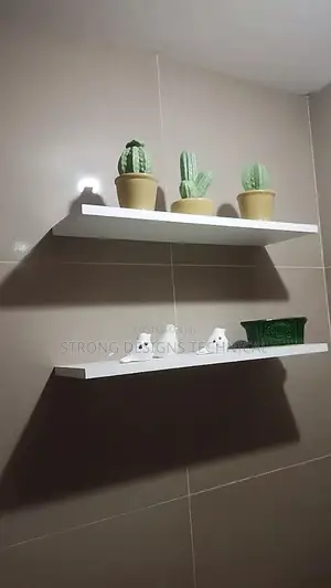 A Kit of 3 Floating Shelves for Homes/ Nail Salons/Boutiques