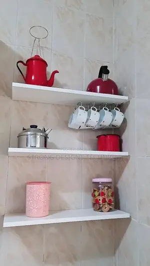 A Kit of 3 Floating Shelves for Homes/ Nail Salons/Boutiques