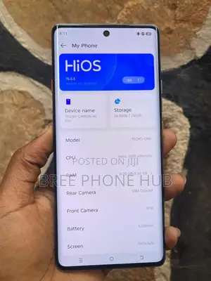 Tecno Camon 40 Pro 4G 256 GB Blue