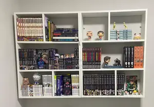 A Pair of 2 Wall Bookshelves/ Perfume Shelves