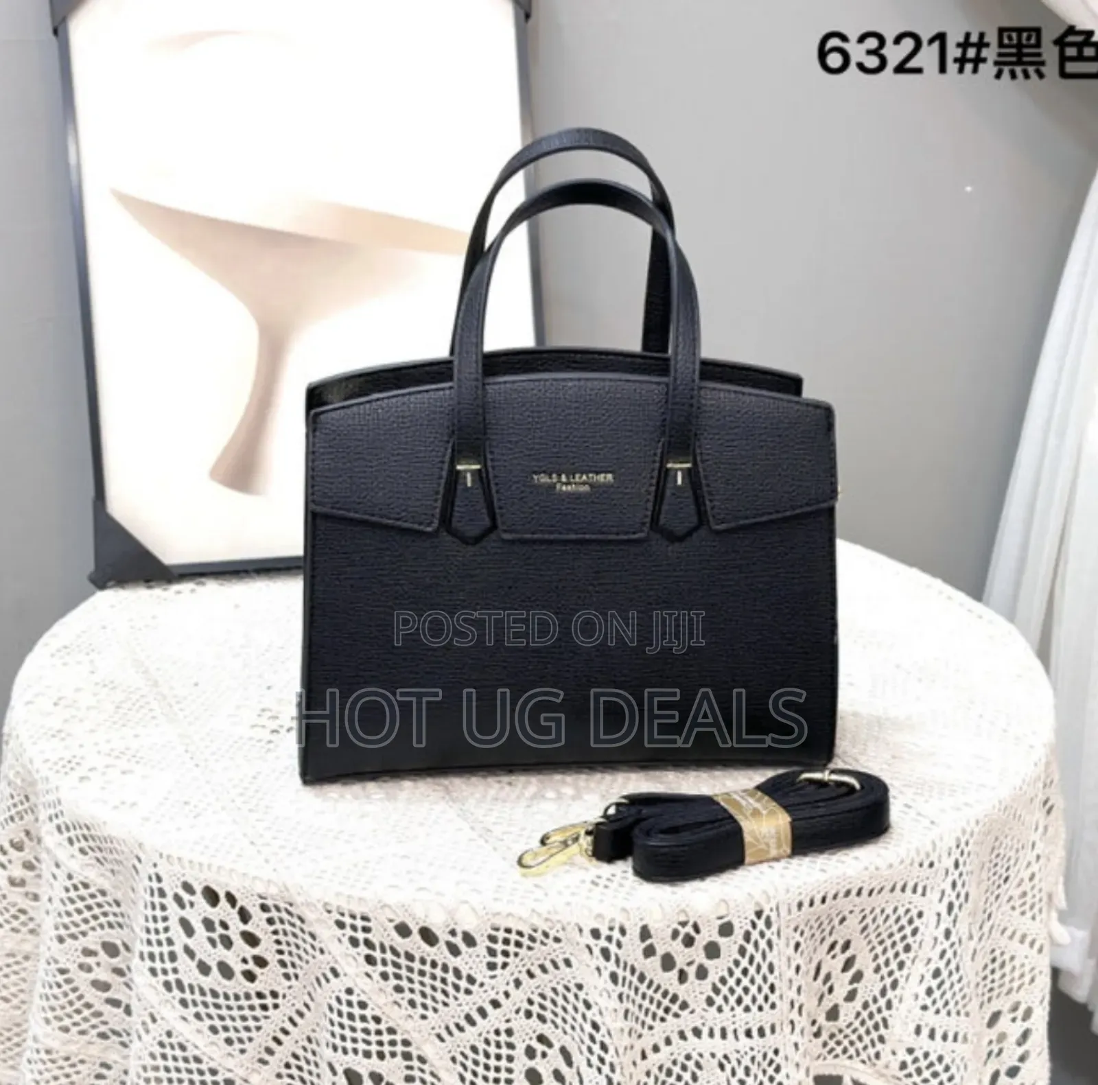 Ladies Classic Designer Handbag- Colour May Vary