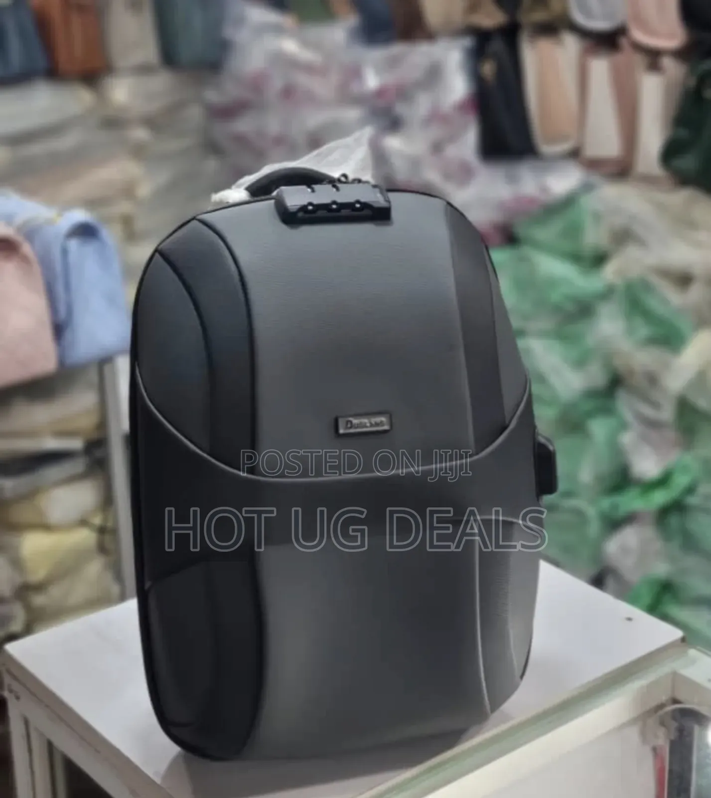 Denggao Anti-theft Laptop Backpack. - Black