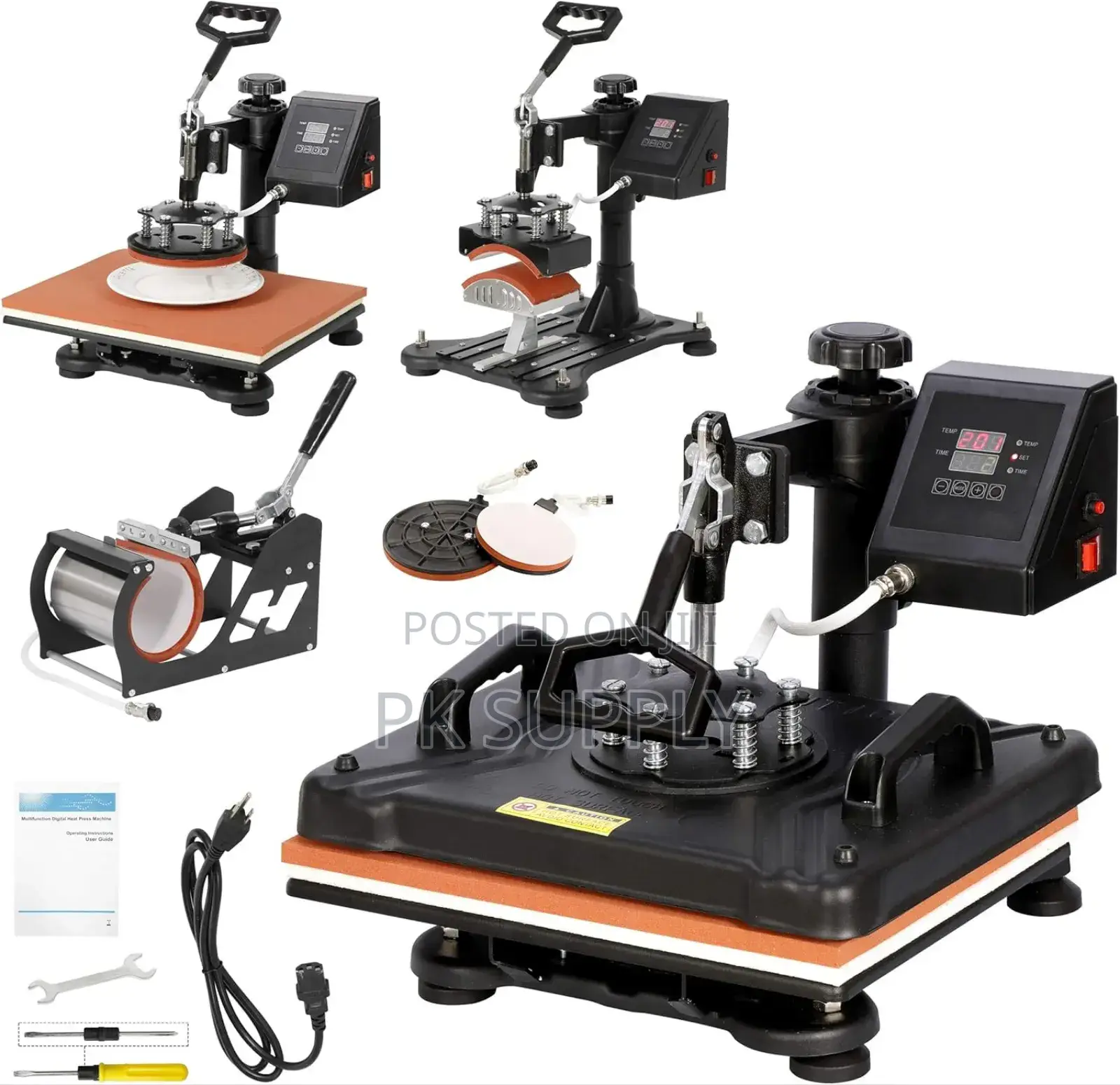 New Heatpress Machines 5 In1