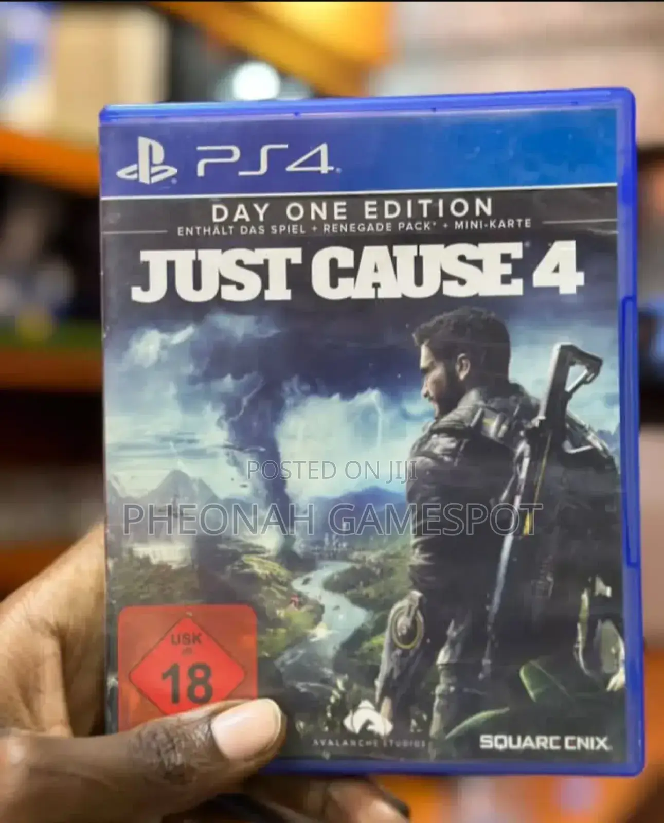 Just Cause 4 Game Cd For Ps4