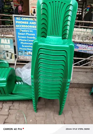 Armless Best Green Plastic Chairs Plastic Chairs Mukwano*