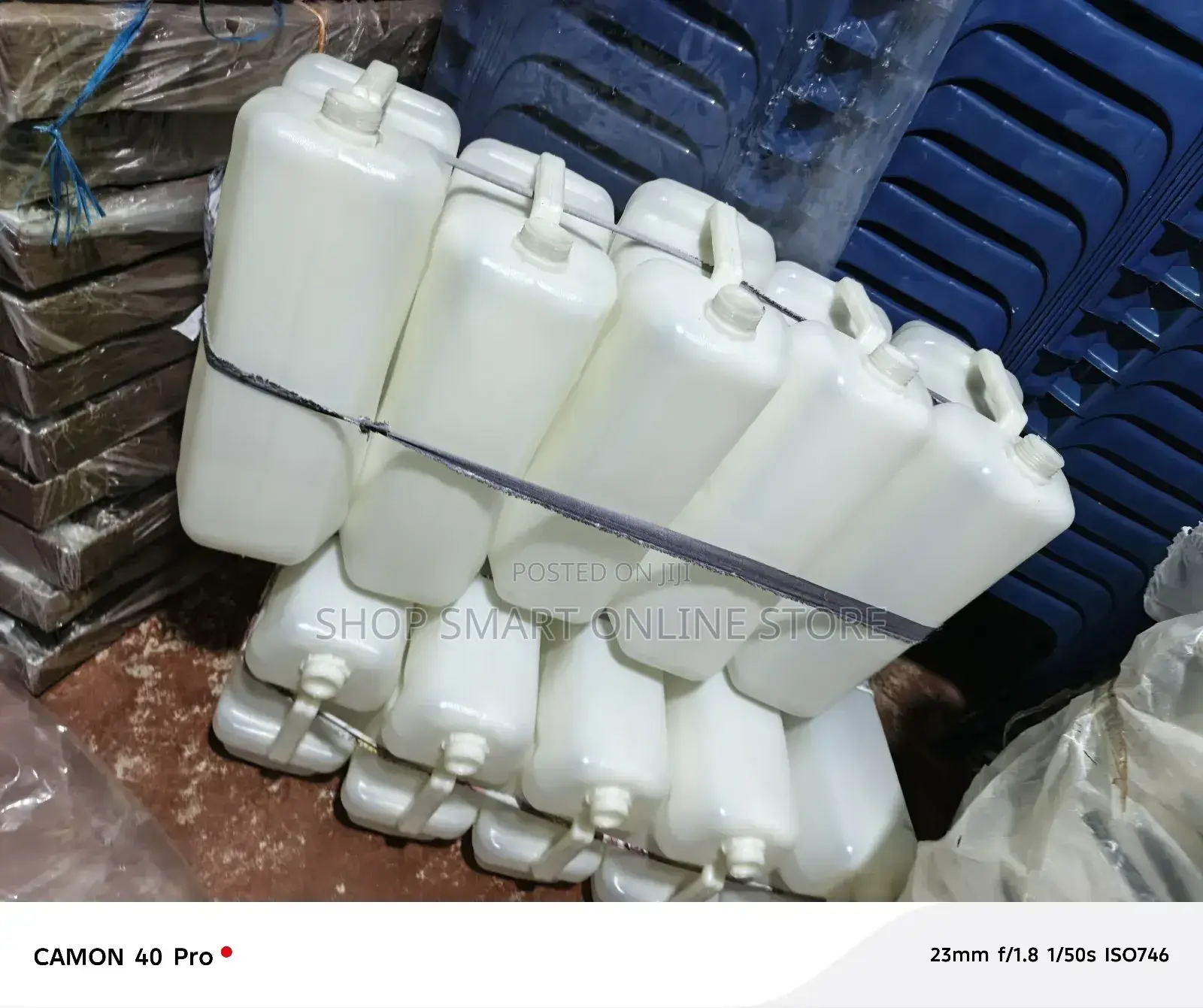 White Jerrycans White Jerrycans Plastic 20ltrs