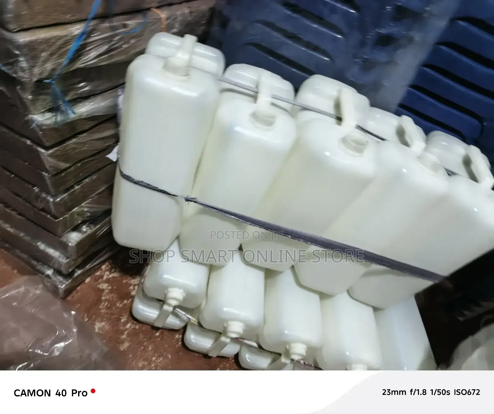 White Jerrycans White Jerrycans Plastic 20ltrs