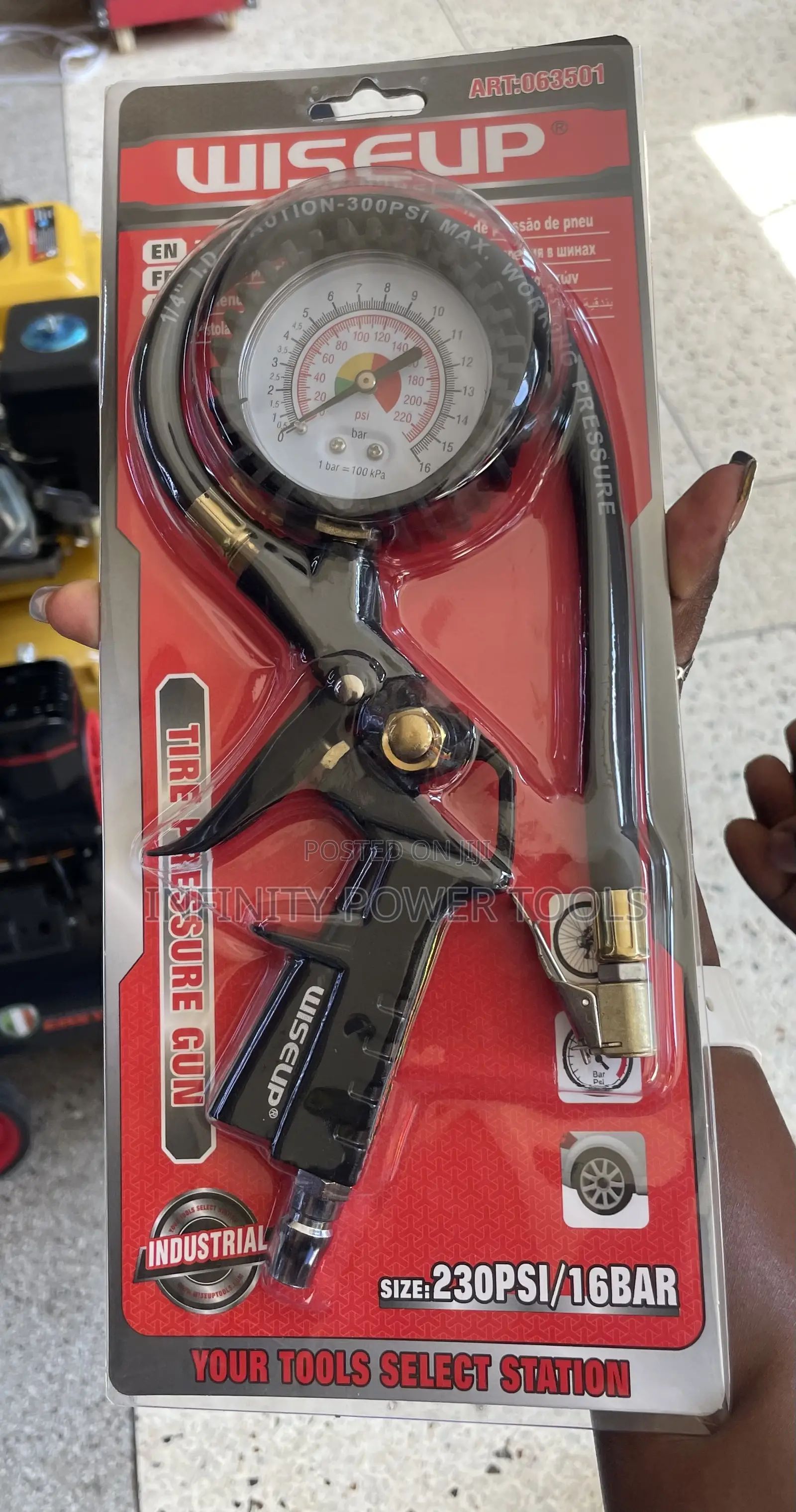 Tire Pressure Gun