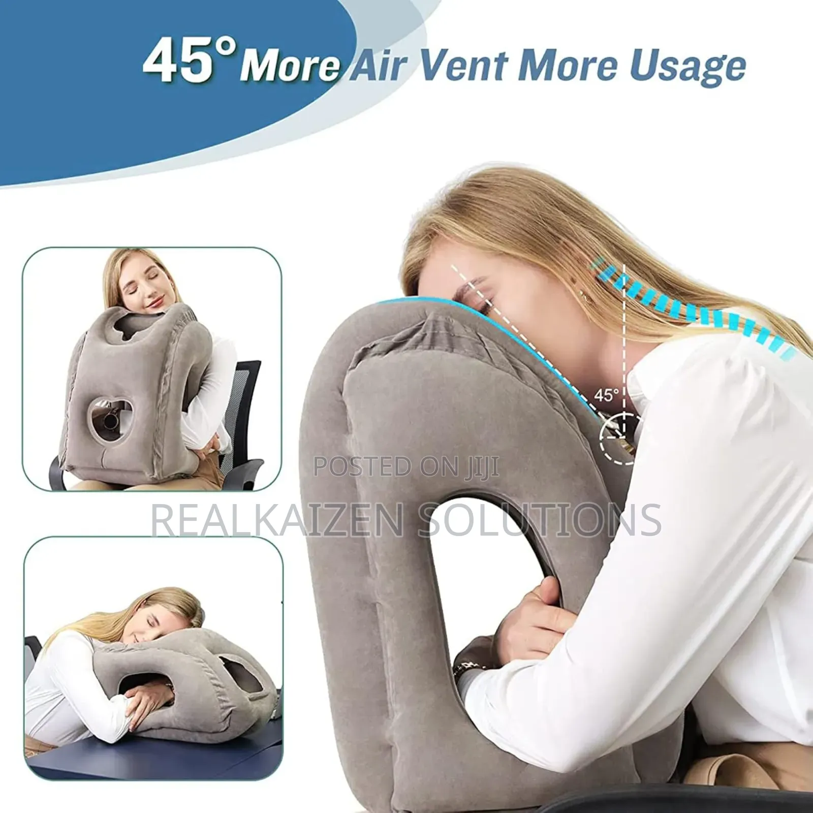Inflatable Travel Pillow| Neck Pillow| Slumber Pod