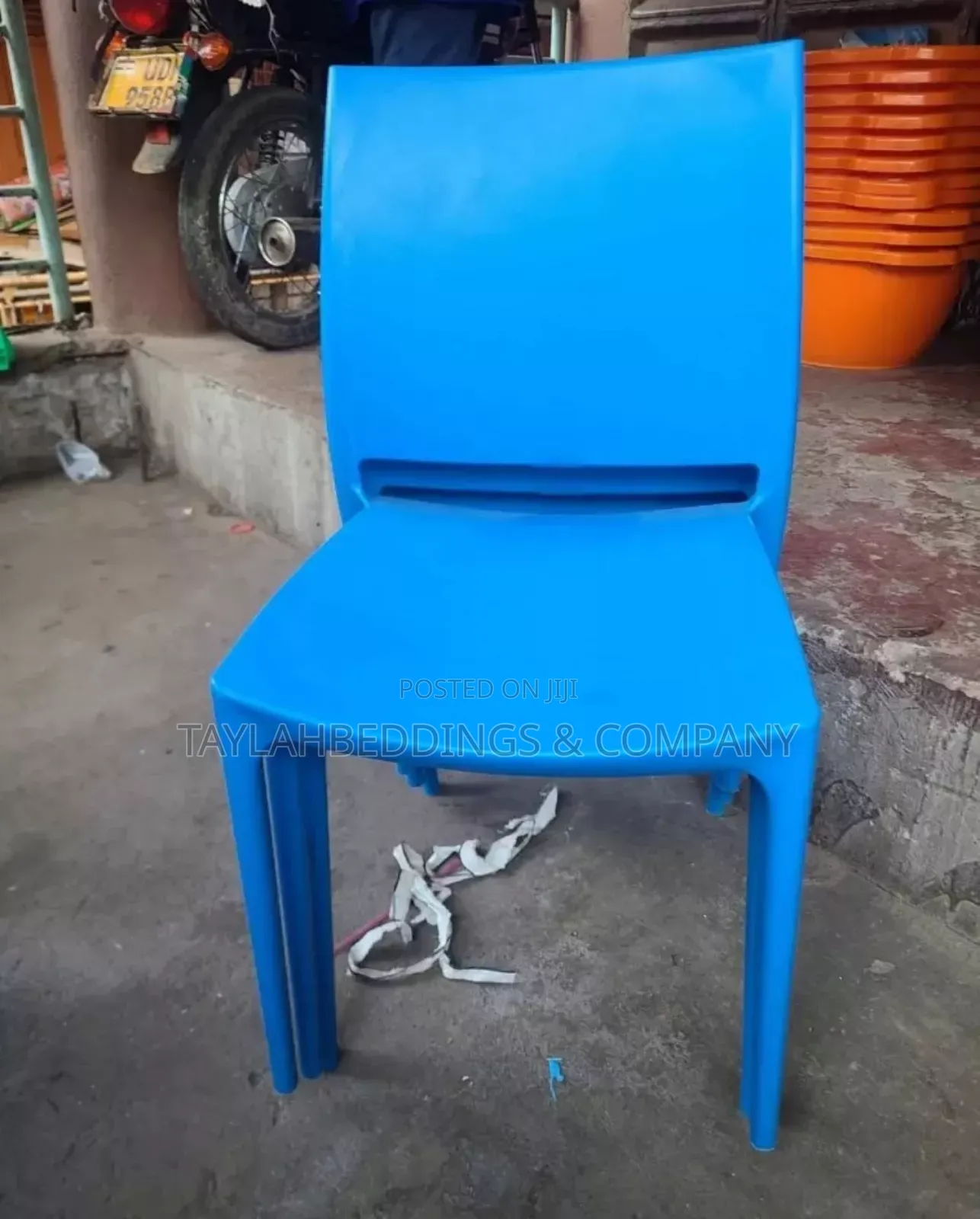 Heavy Duty Strong Plastic Armless Chair