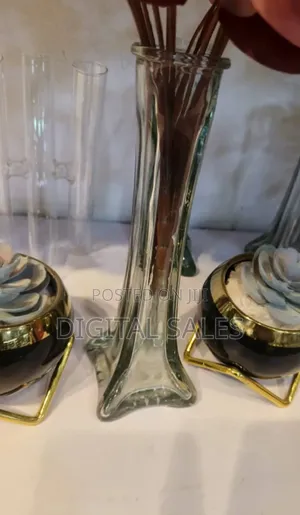 Long Glass Flower Vase