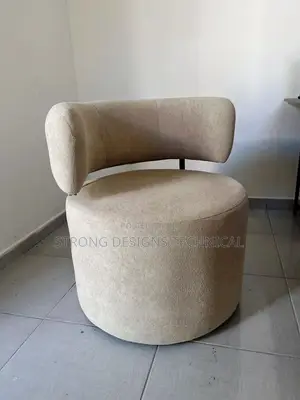 Round Client’S Chair for Nail Salons/ Reception/ Boutiques