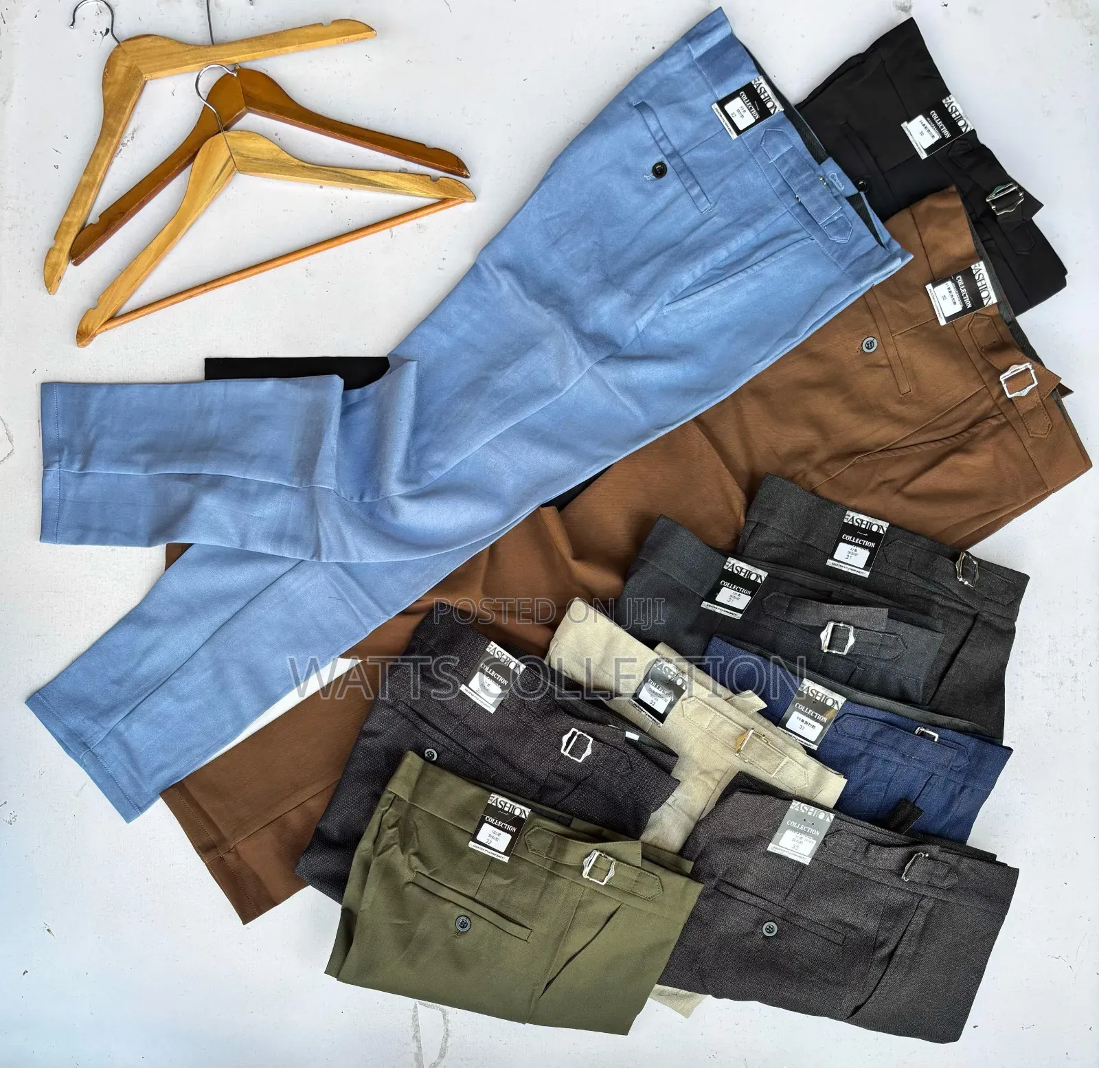 Beltless Trousers
