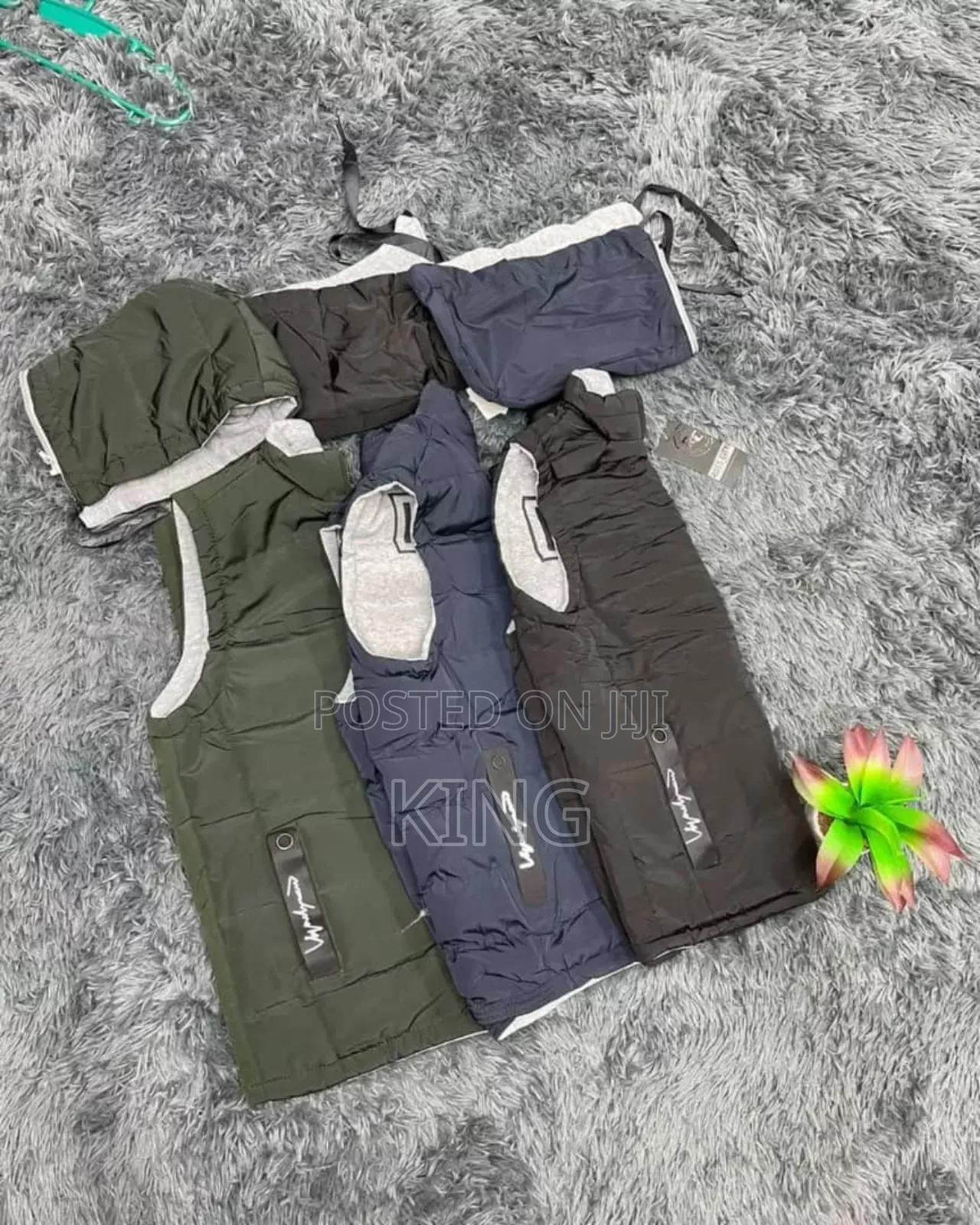 Drake Half Coat / Puff Jacket (Double Sided)