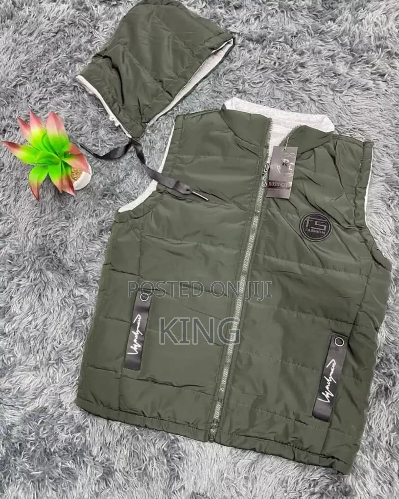 Drake Half Coat / Puff Jacket (Double Sided)