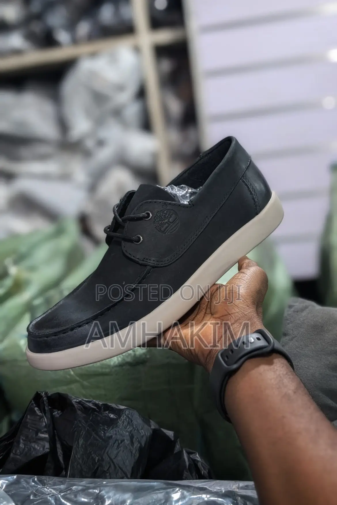 Classic Timberland Casual Leather Laced Sneakers in Stock