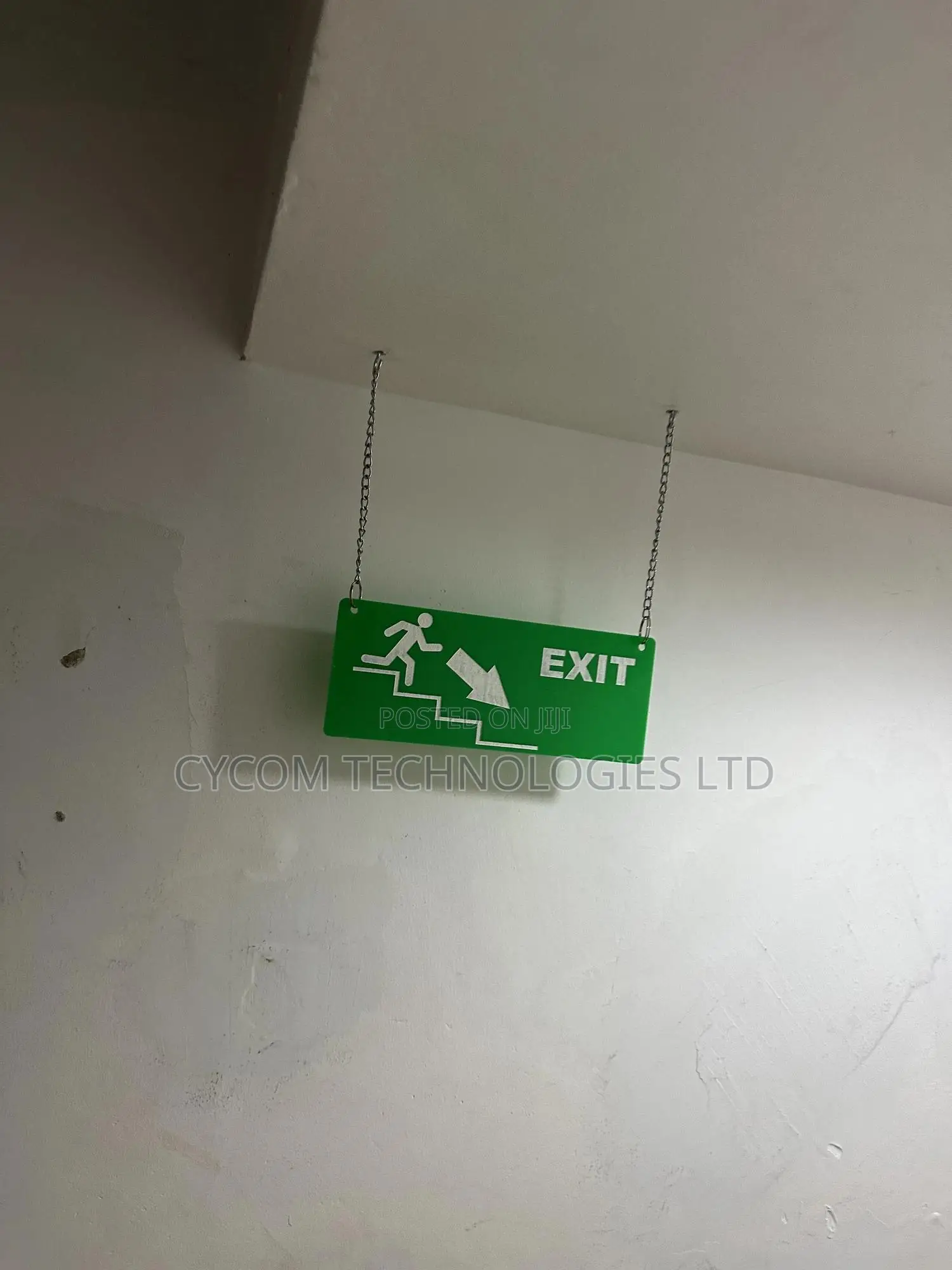 Fire Exit Stair Signs
