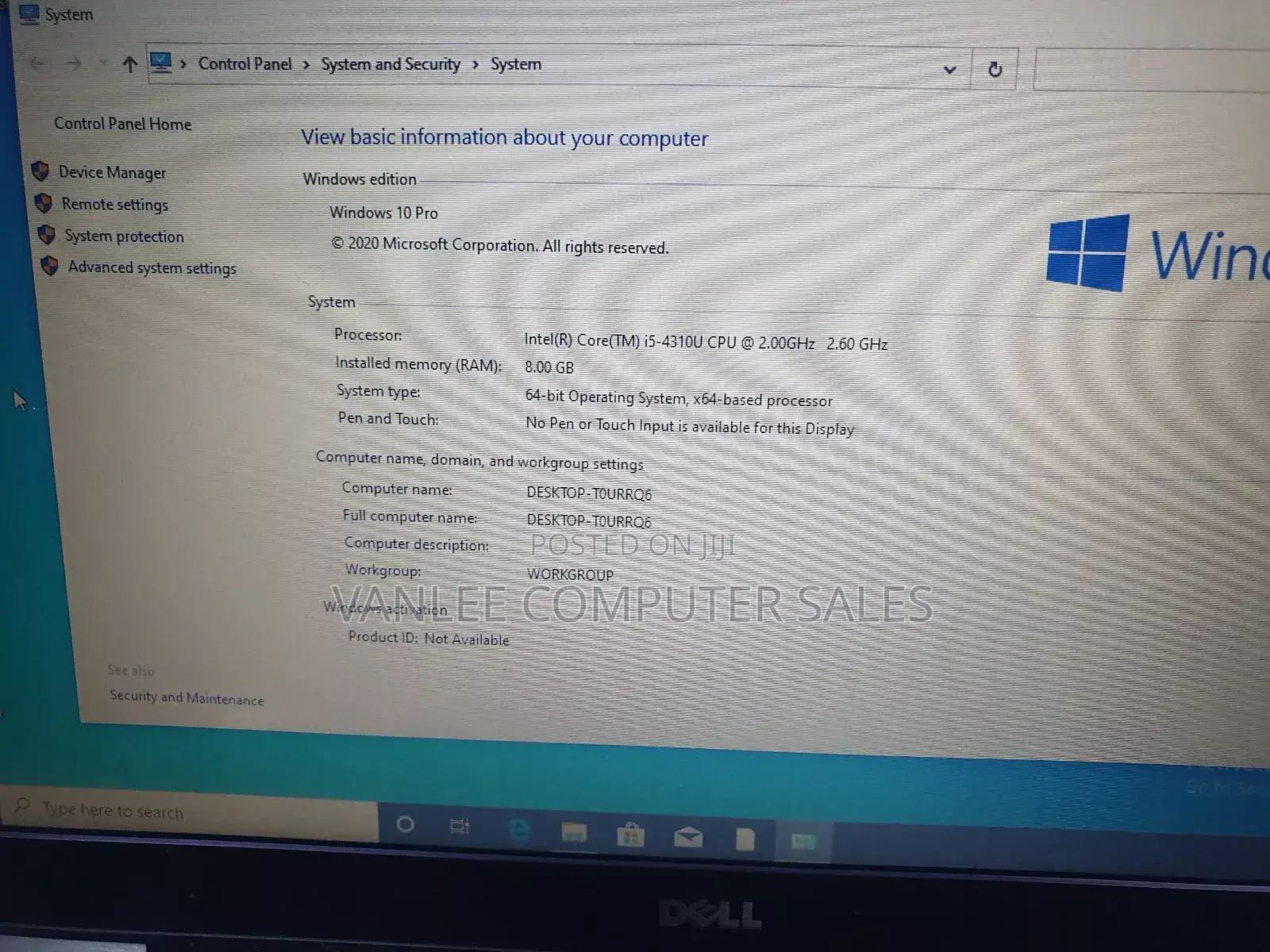 Laptop Dell Latitude 7280 8GB Intel Core i5 SSD 128GB