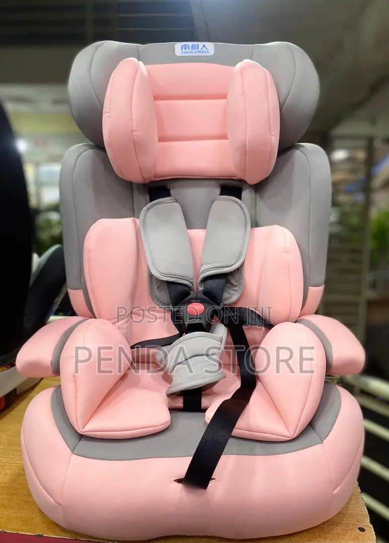 Improved Baby Car Seat - Fastened Baby Car Seat.