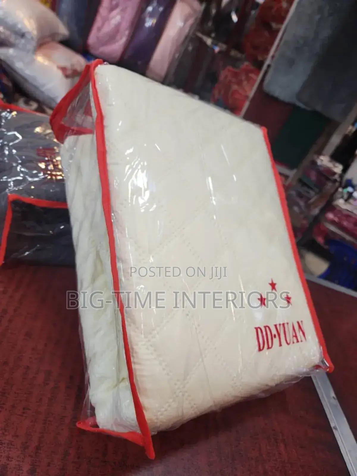 White Waterproof Mattress Protector/ Mattress Cover