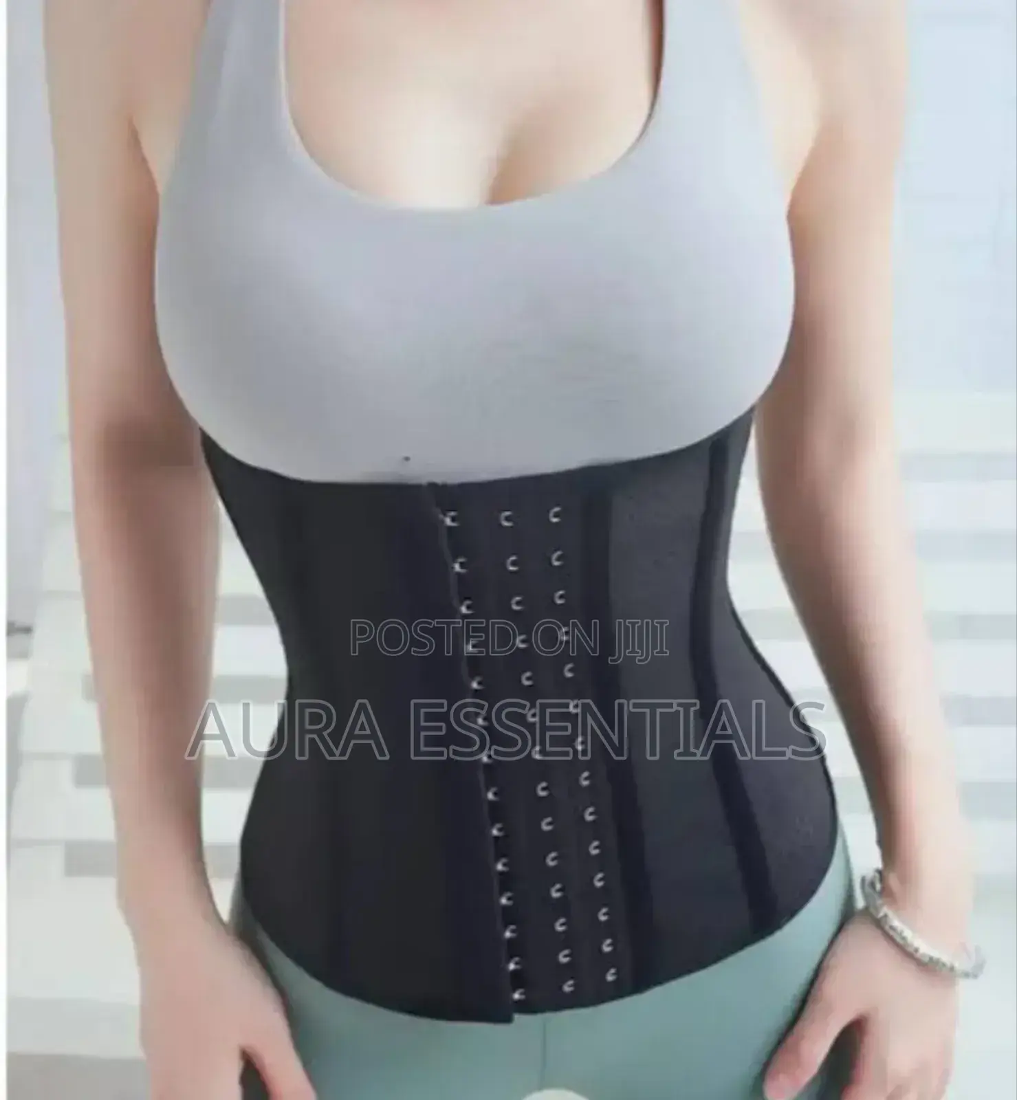 Extreme Waist Trainer 3 Hook Black