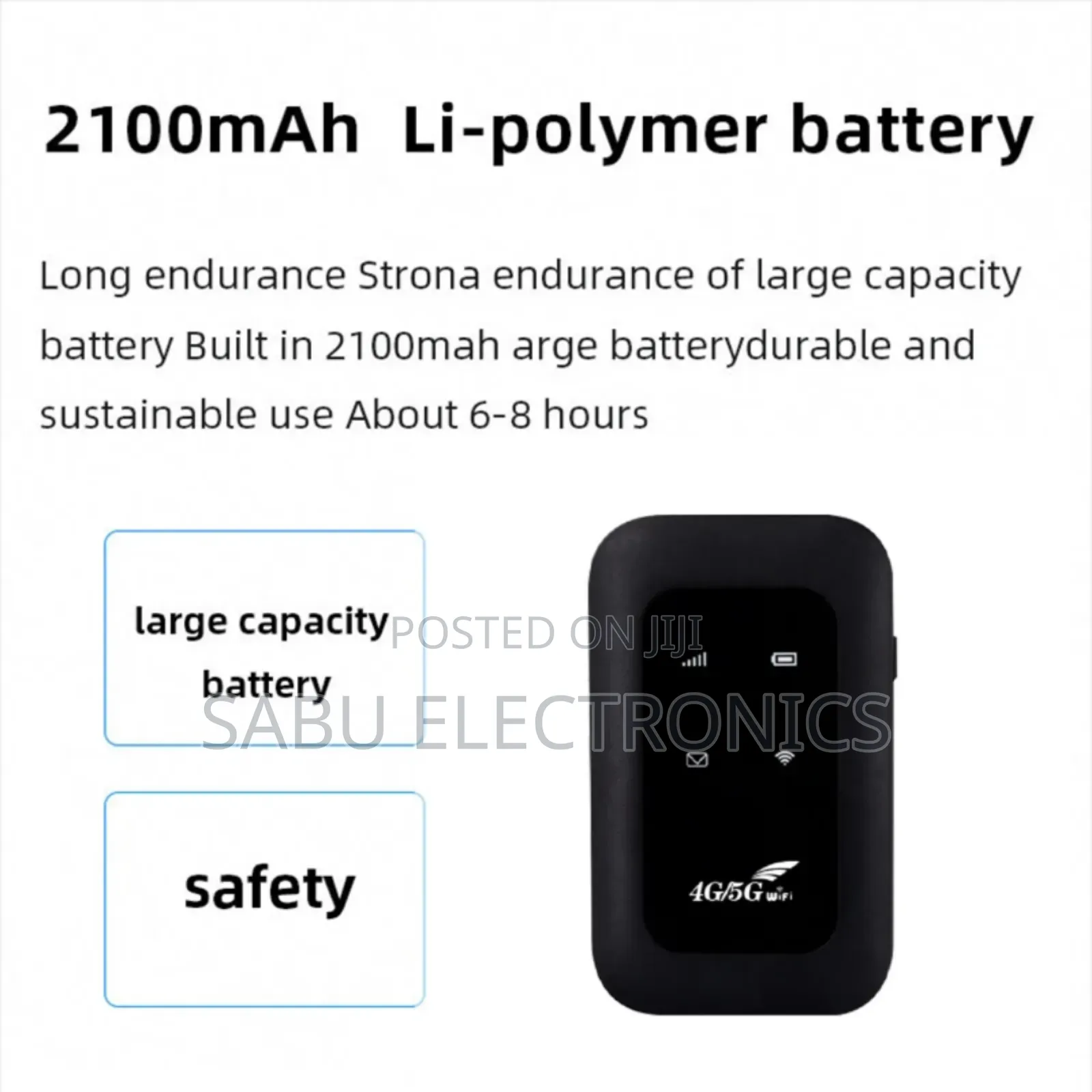 Pocket 4g/5g Mifi Router –Fast Reliable Internet Anywhere