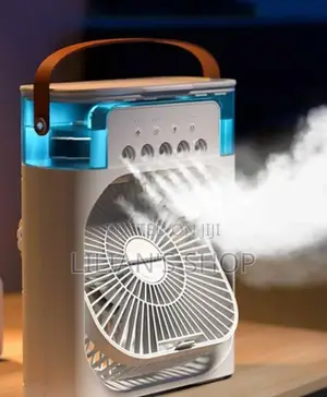 Portable 2 in 1 Air Cooler Fan Humidifier