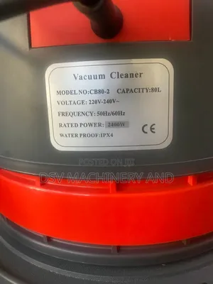80 Litres Vacuum Cleaner Wet and Dry
