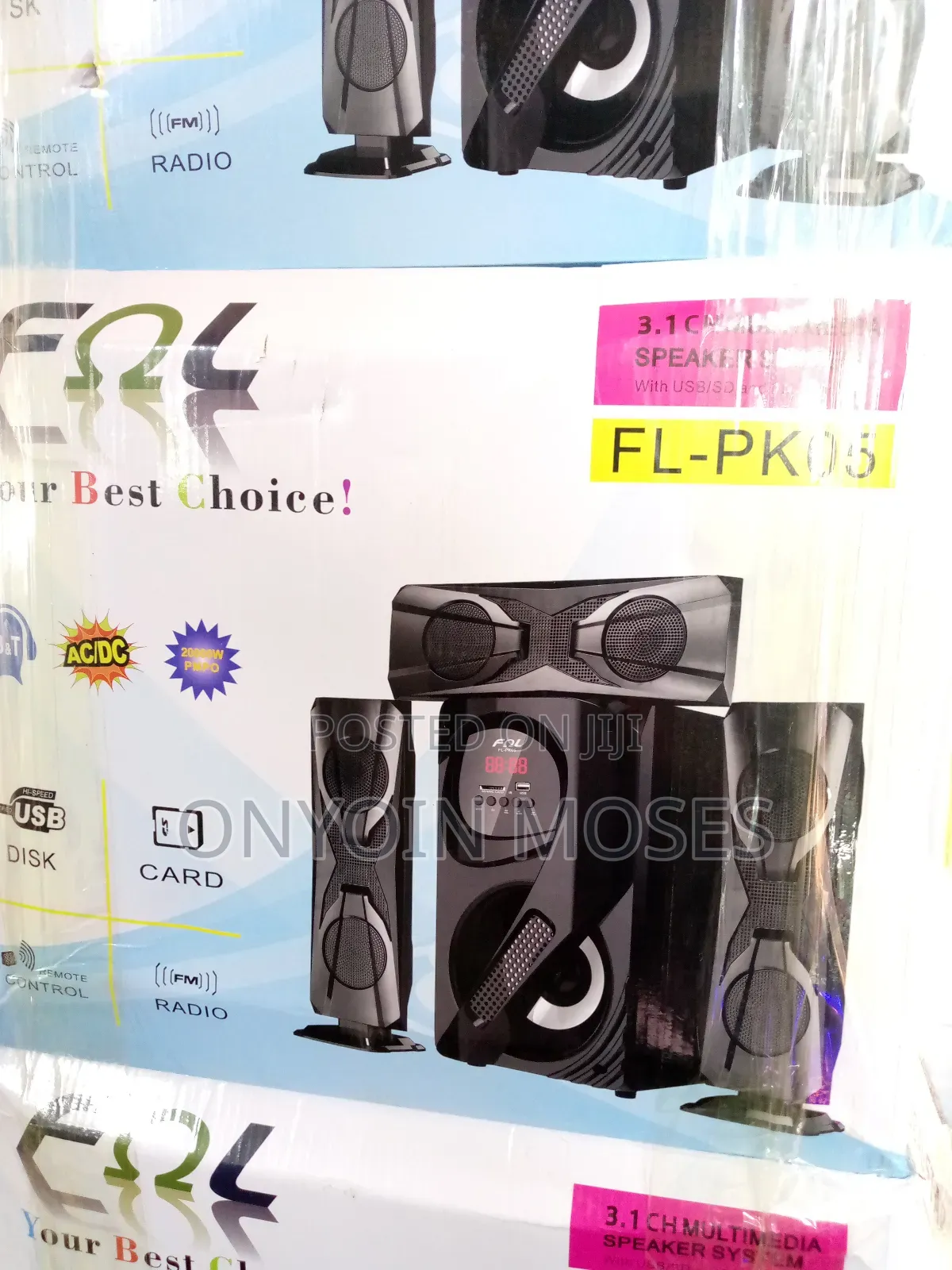 Brand New 3.1 Fol Digital Sound System