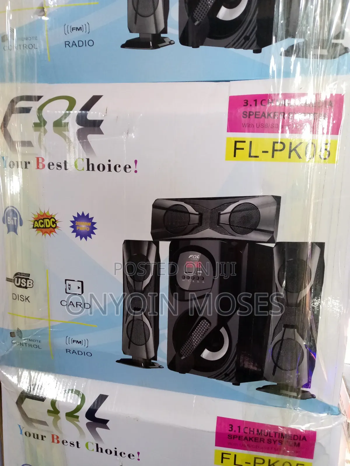 Brand New 3.1 Fol Digital Sound System