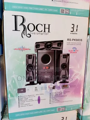 Rochi 3.1 Digital Subwoofer With 3 Speakers