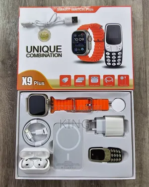 Original X9 Plus Smart Watch Set. With Mobile Phone