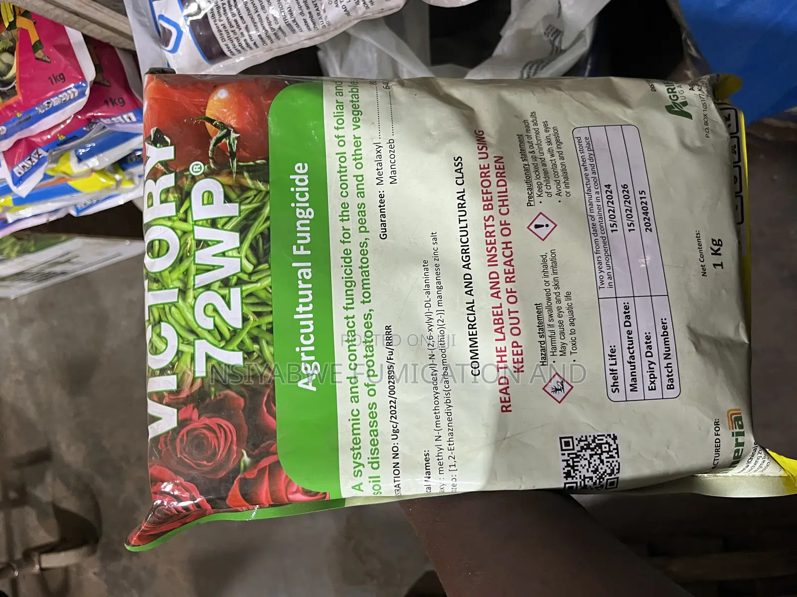Victory 72 Wp – Metalaxyl 8% + Mancozeb 64% Wp Fungicide