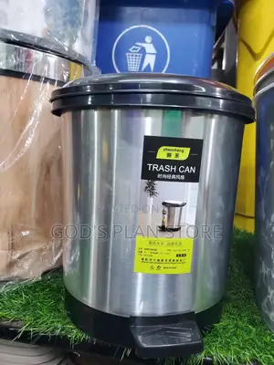 Trash Bins Dust Bins Metallic 8litres