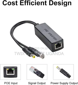 Gigabitpoe Splitter, 48v to 12v
