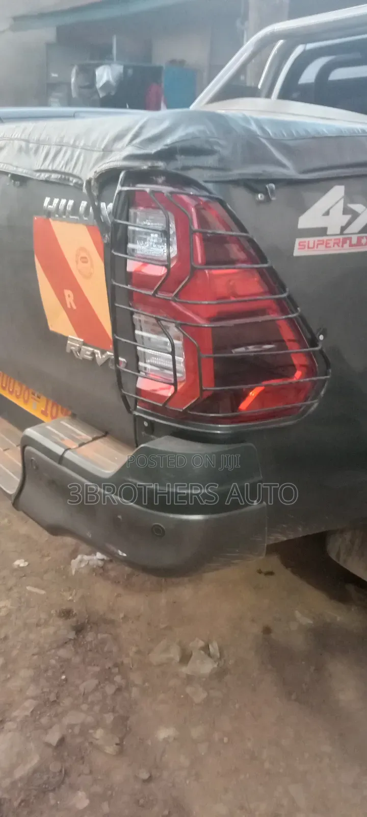 Toyota Hilux Vigo and Revo Brake Light Guards