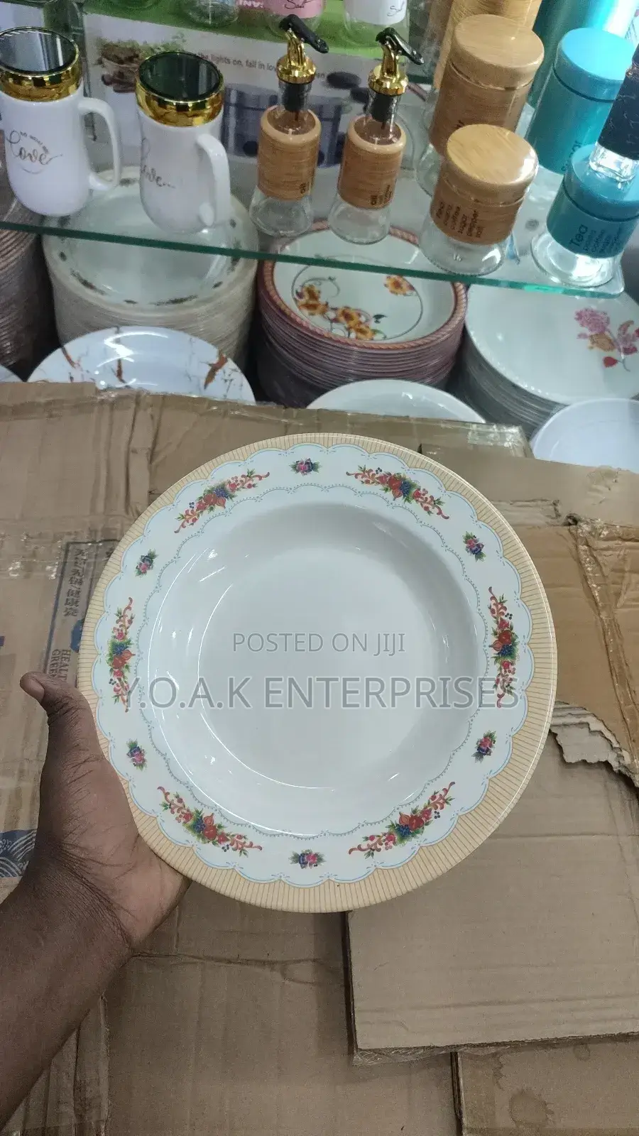 Melamine Dinner Plates 6pcs