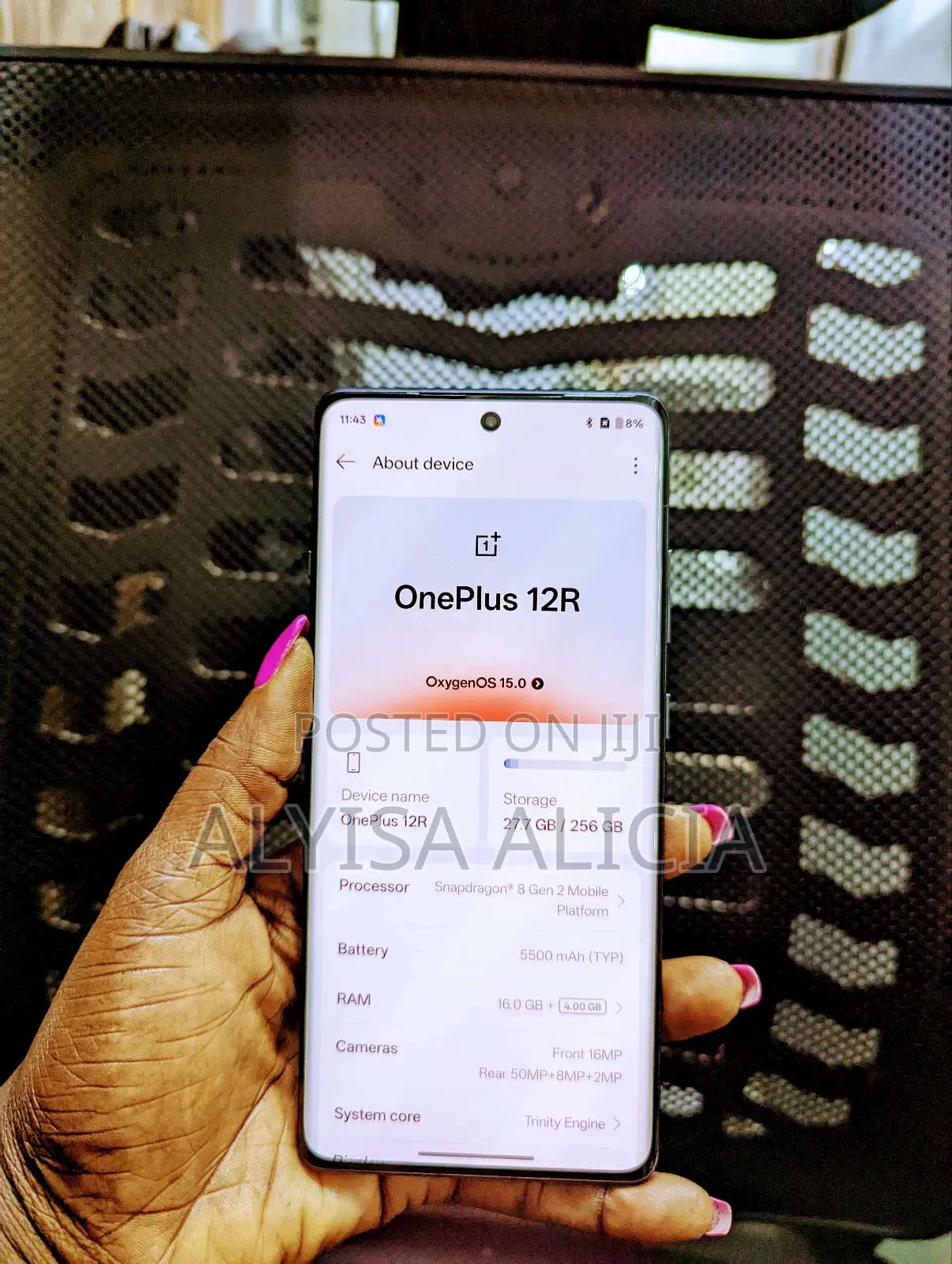 OnePlus 12R 256 GB Black