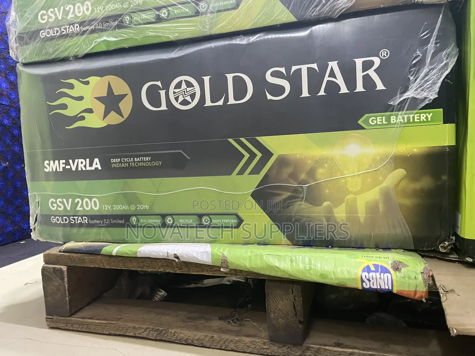 200ah Durable Gold Star Solar Battery Wekn