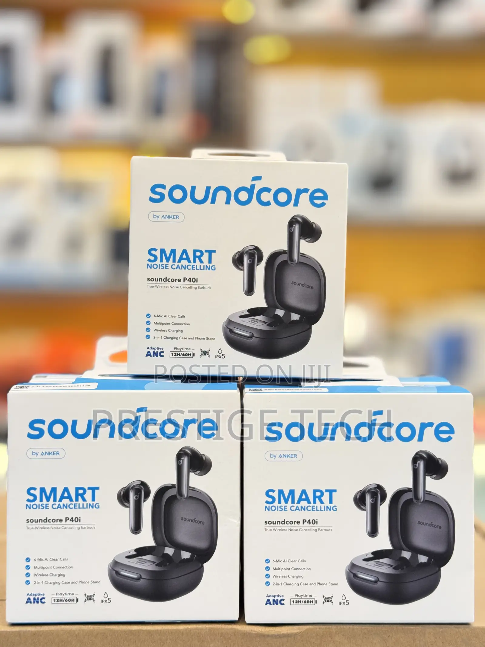 Anker Soundcore P40i Smart Noise Cancelling Earbuds