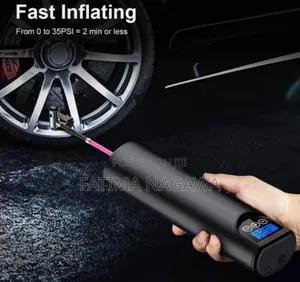 Photo - Rechargeable Portable Compressor Digital Car Tyre Pump