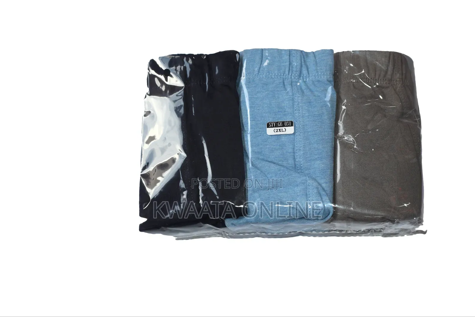 3 Pieces-new Virgin Men Boxer Briefs - Multicolour